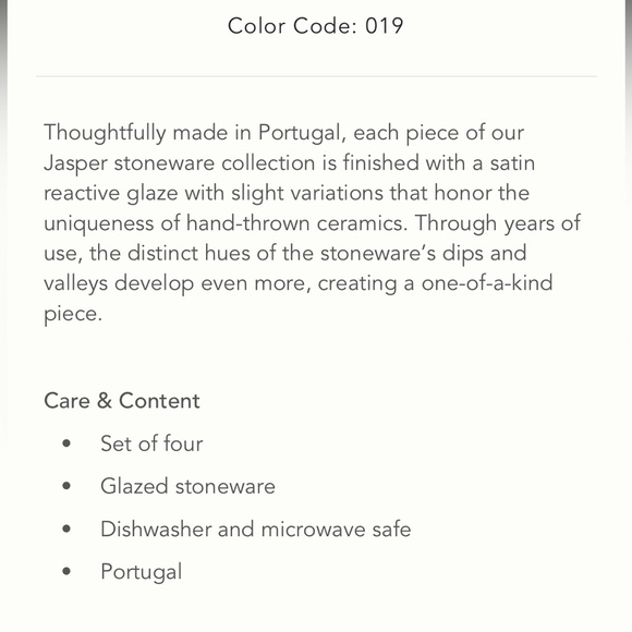 Special Pricing 🔥Jasper Portuguese Side Plates set of 4 - Picture 5 of 6